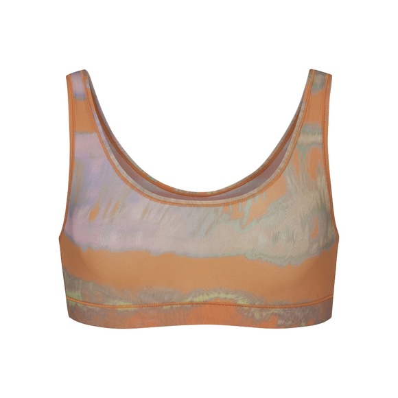 SKIMS JELLY SHEER SCOOP NECK BRALETTE | TIE DYE PRINT - Picture 1 of 2
